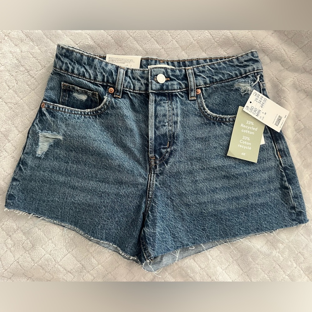 h&m jean shorts